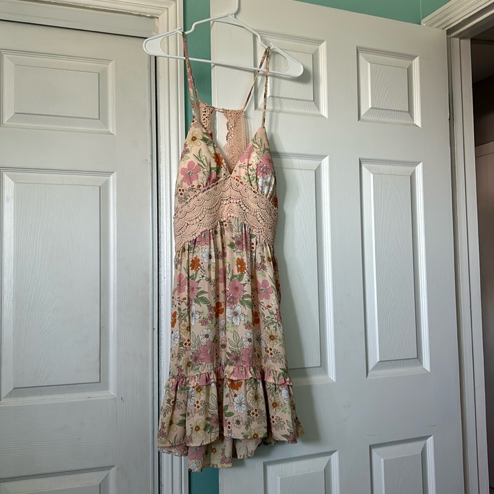 Floral short Dress